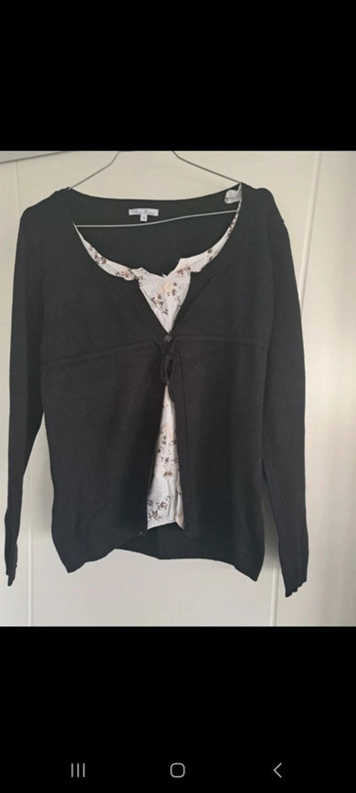 Pull fin grossesse Stéréo Maman 38