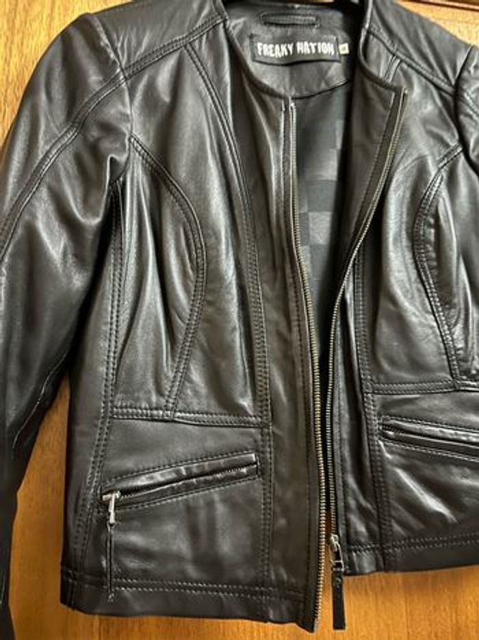 Perfecto véritable cuir - photo numéro 2