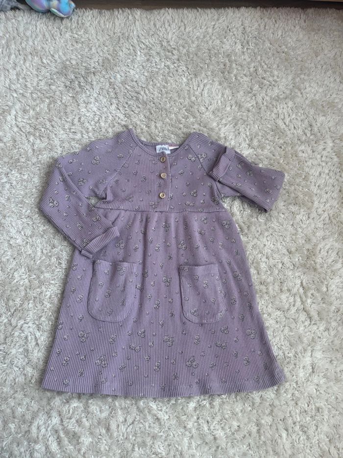 Magnifique robe Zara, 4 ans violet pastel 💜