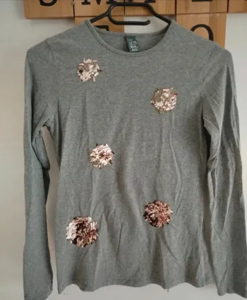 Tee shirt manche longue sous pull zara