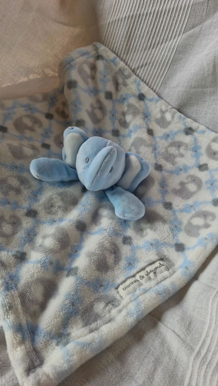 Doudou plat Éléphant Blankets& beyond - photo numéro 2