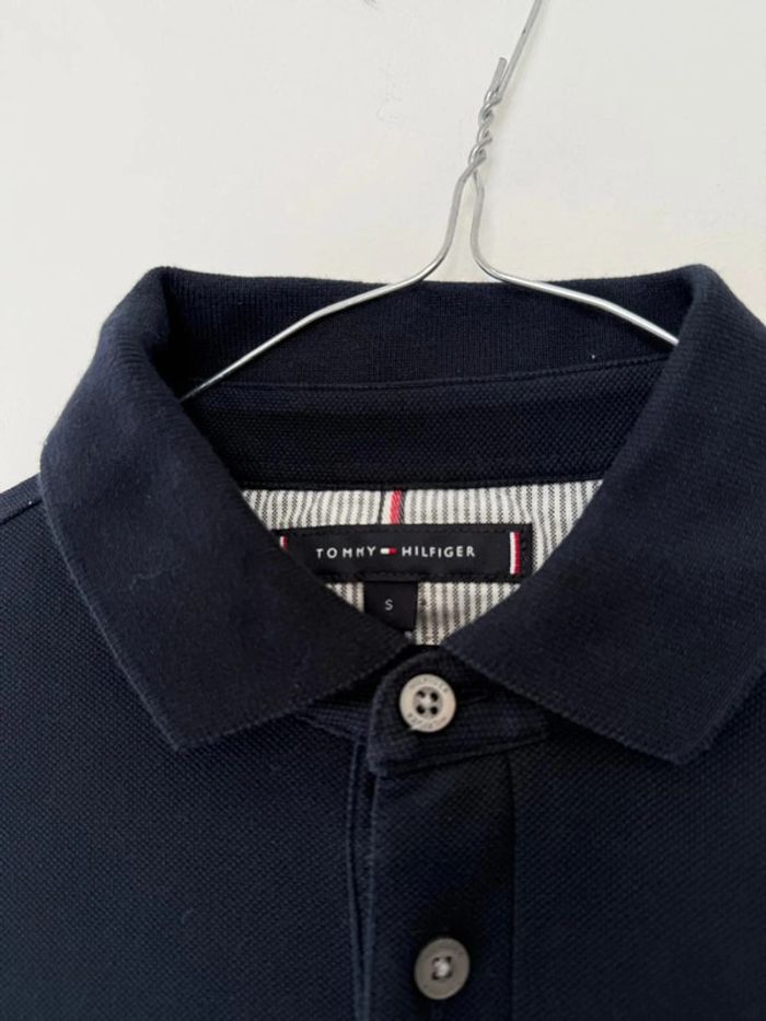 Polo Tommy Hilfiger homme marine taille S très bon état - photo numéro 4