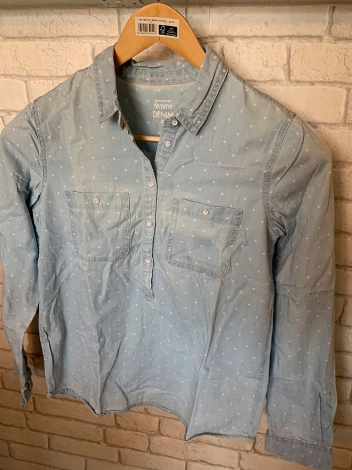 Chemise denim - photo numéro 2