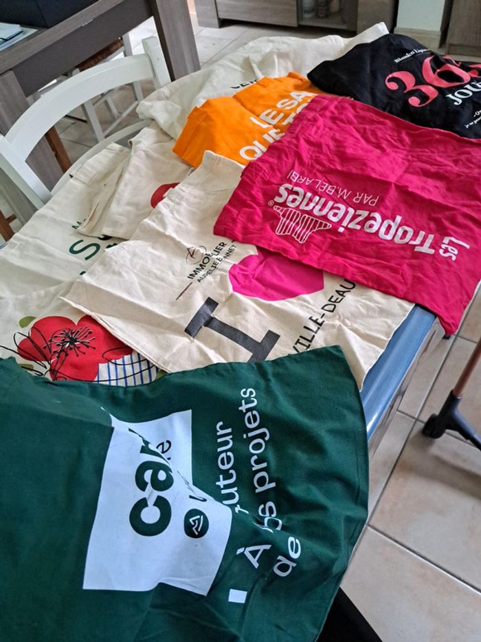 Lot de totebag