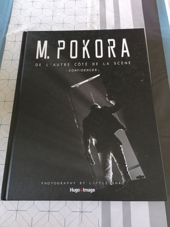 Livre M. Pokora De l'autre côté de la scène