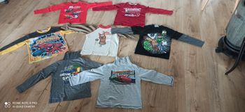 Lot de 7 pulls heros 8 ans