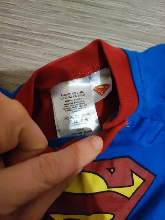 Lot superman super baby 3 mois - photo numéro 7