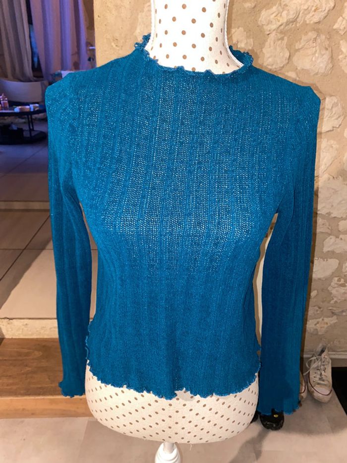 Top bleu