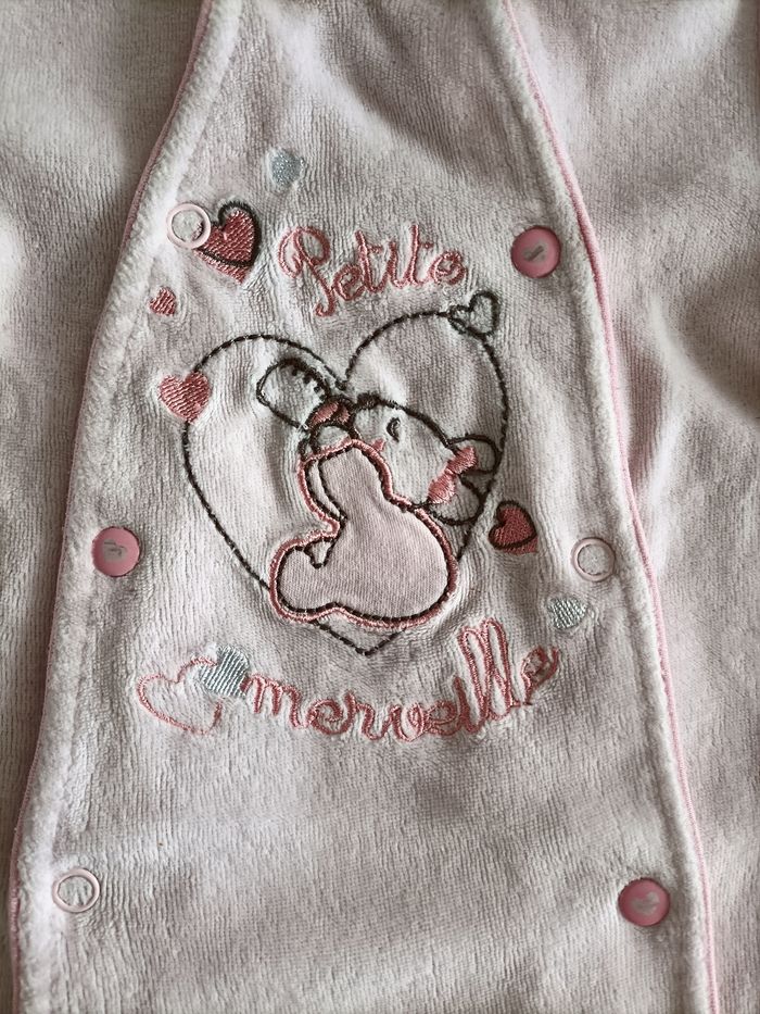 Pyjama à col 1 mois - photo numéro 2