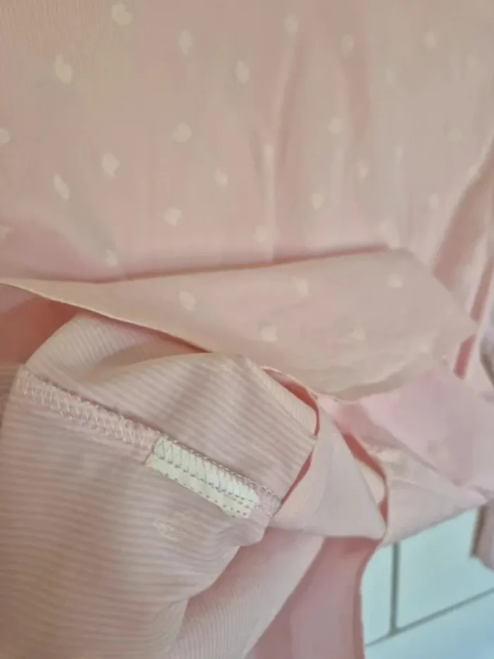 Chemise ZARA cintrée rose poudré à rayures 
🌸 Taille S 36 - photo numéro 8