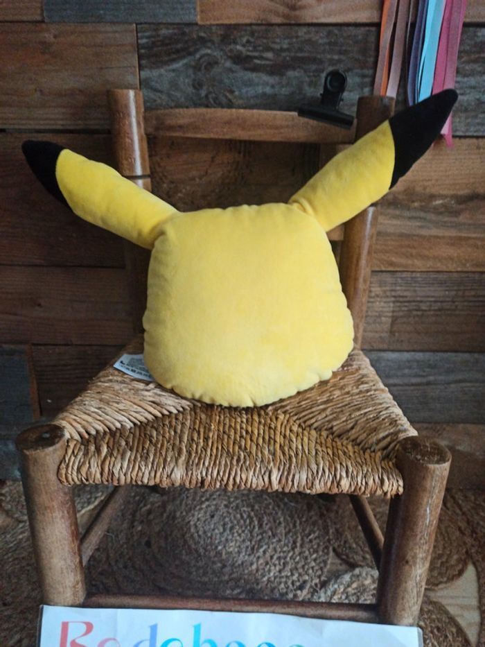 Peluche coussin pokemon Pikachu tbe - photo numéro 5