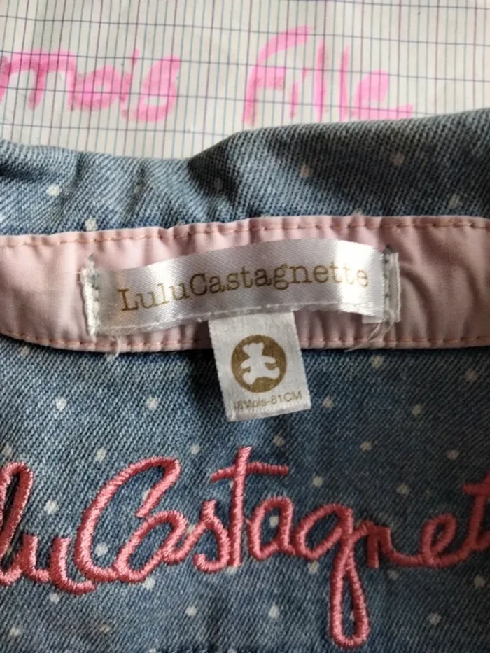 Veste en jean Lulu castagnette - photo numéro 4