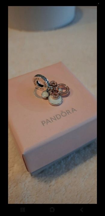 Charm Pandora >< Disney pendant double silhouette Minnie