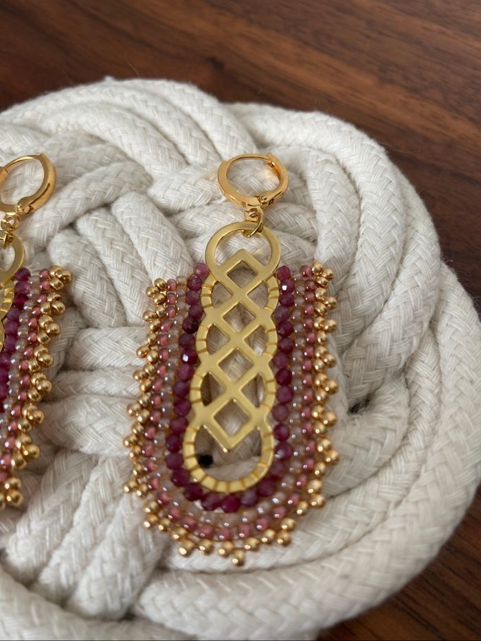 Boucles d’oreilles Miyuki - photo numéro 3
