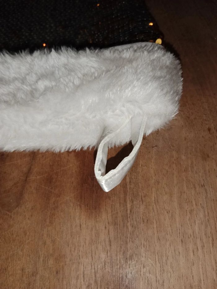 Chaussette de Noël sirène doré - photo numéro 7