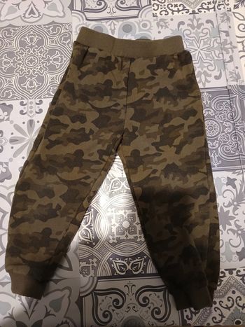 Pantalon jogging effet militaire