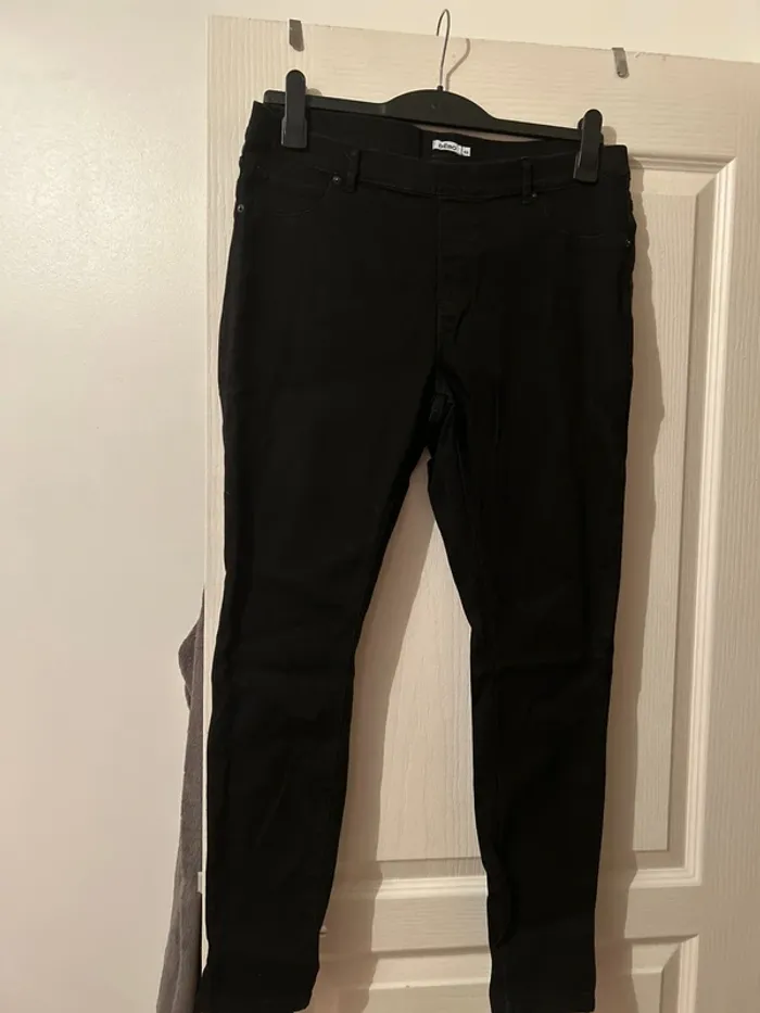 Jean legging noir