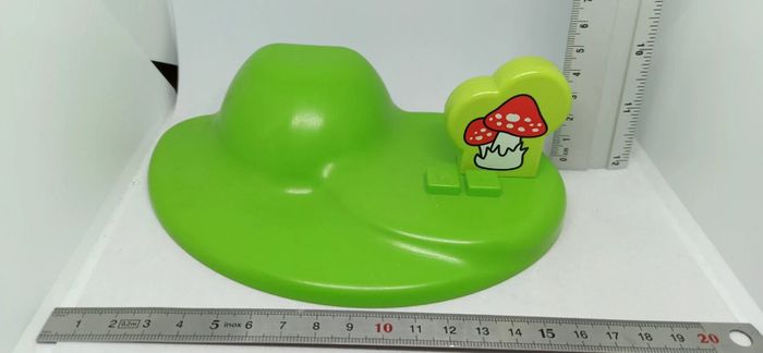 Décor terrier petite plaque avec champignon playmobil 123 - photo numéro 2