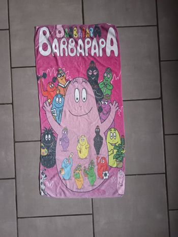 Serviette microfibre Barbapapa 