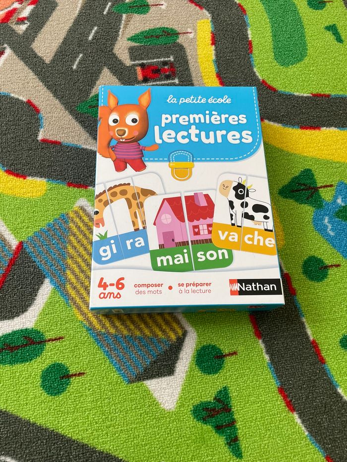 Jeu premières lectures