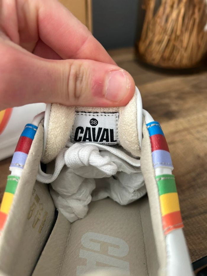 Basket Caval Rainbow Ride 39 Neuves - photo numéro 6