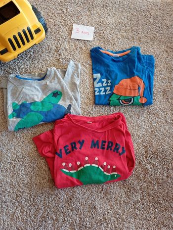 3 T-shirt ML 3 ans