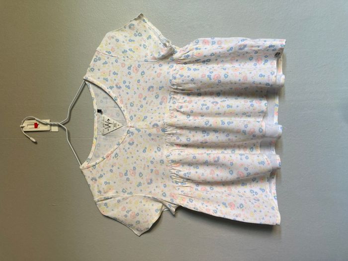 Blouse fleurs IKKS fille 10 ans XXS - photo numéro 1