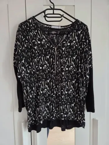 Blouse top chemise vintage femme taille 38 Gémo