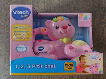 1 2 3 chat rose vtech