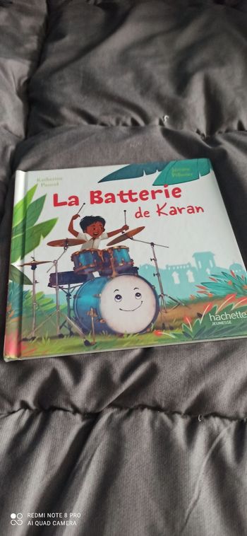 Livre la batterie de Karan