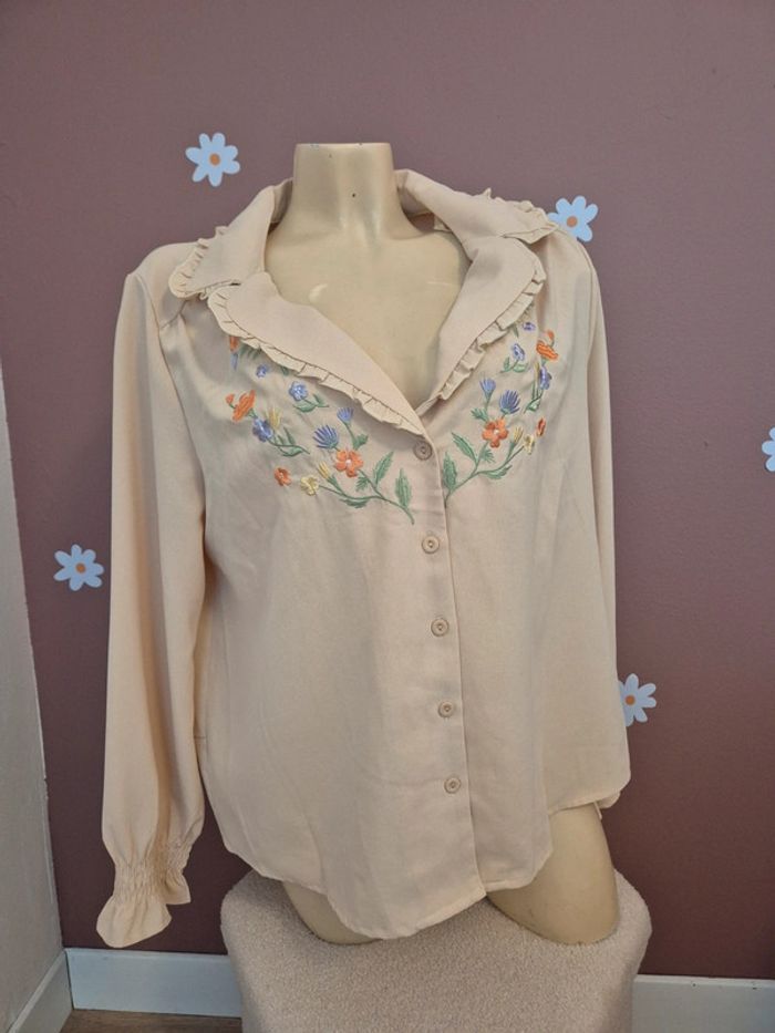 Blouse fleurie