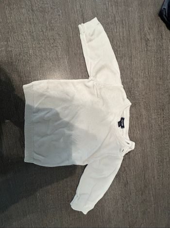 Pull blanc