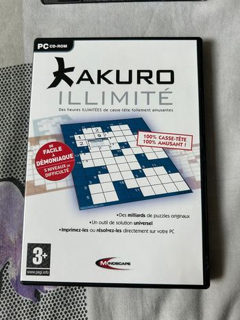 Jeu pc kakuro