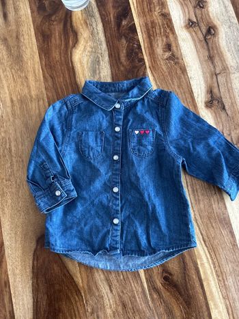 Chemise en jeans 3 mois