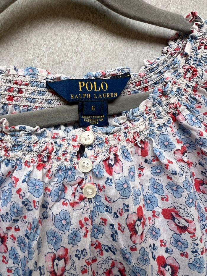 Blouse manches courtes Polo Ralph Lauren 6 ans - photo numéro 6