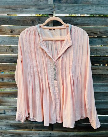 Blouse à col paillette- Taille 42