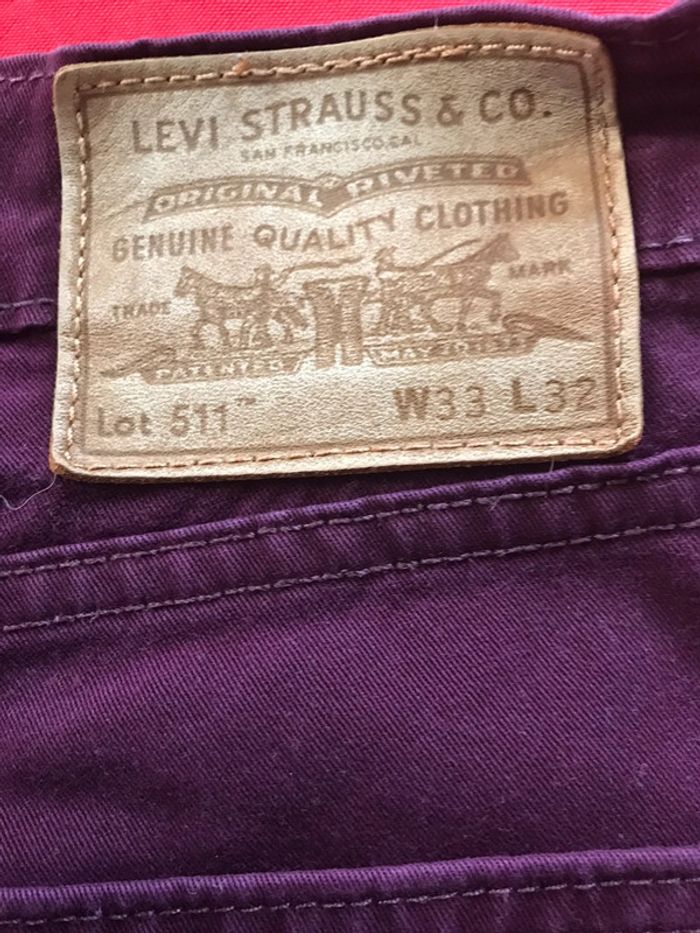 Short Levis (levi’Strauss) model 511 W33 (42-44 taille française) - photo numéro 6