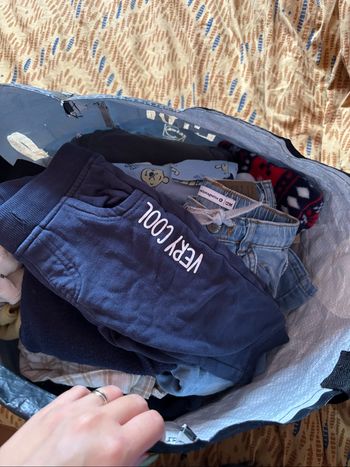 Sac vêtement garçon 1 ans