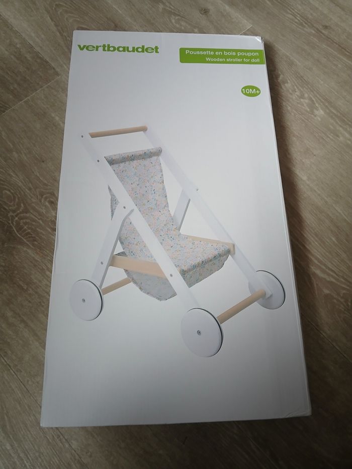 Jouet poussette poupon vertbaudet neuve - photo numéro 5