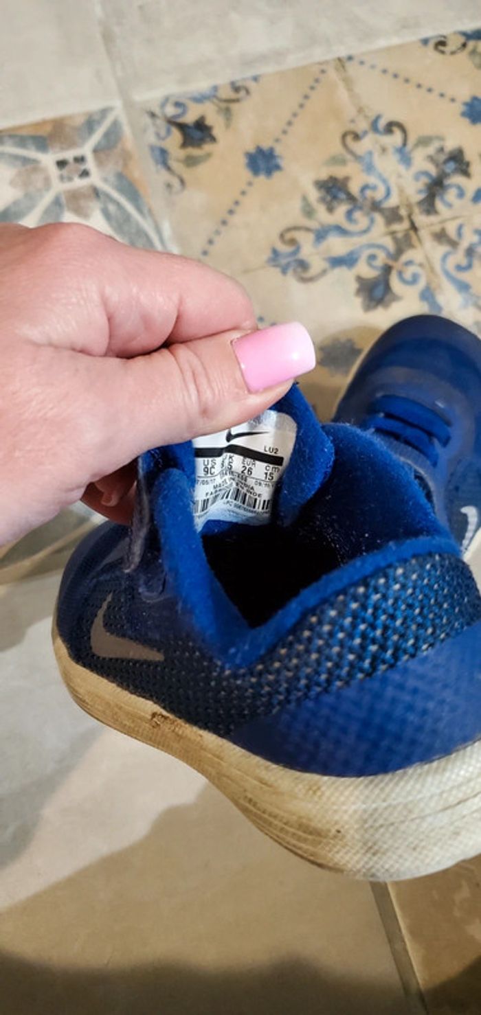 Basket Nike bleu - photo numéro 3