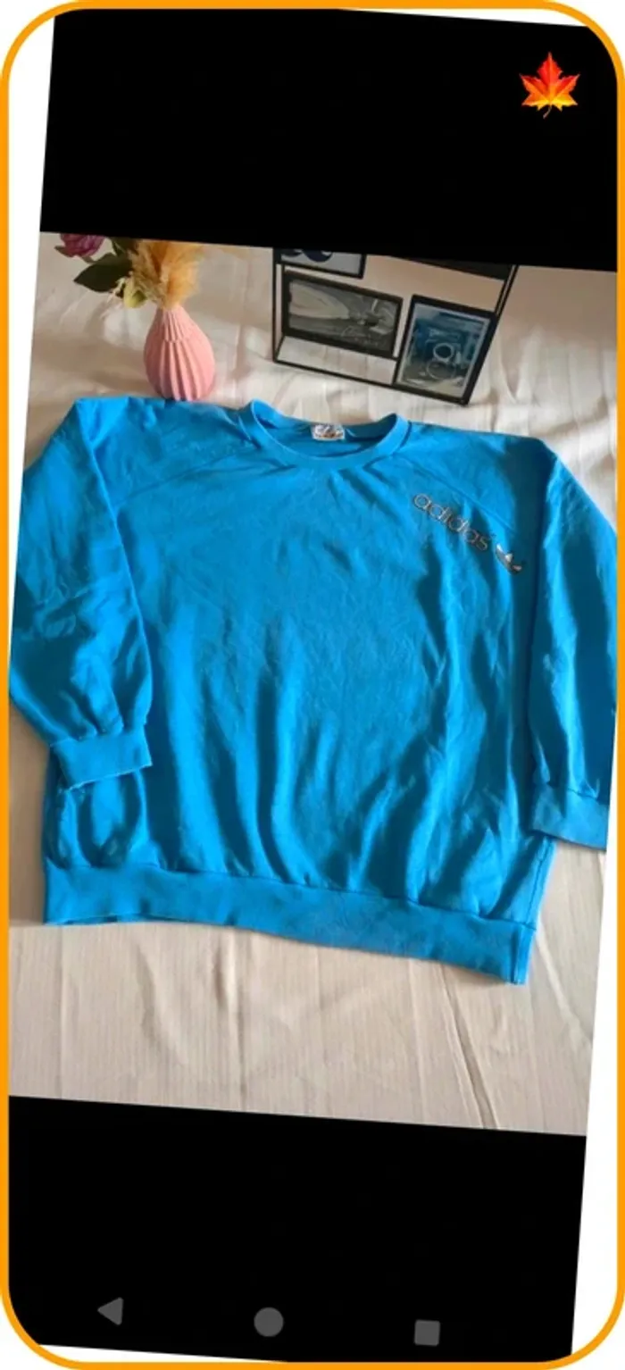 Sweat Adidas Vintage 90s L - photo numéro 4