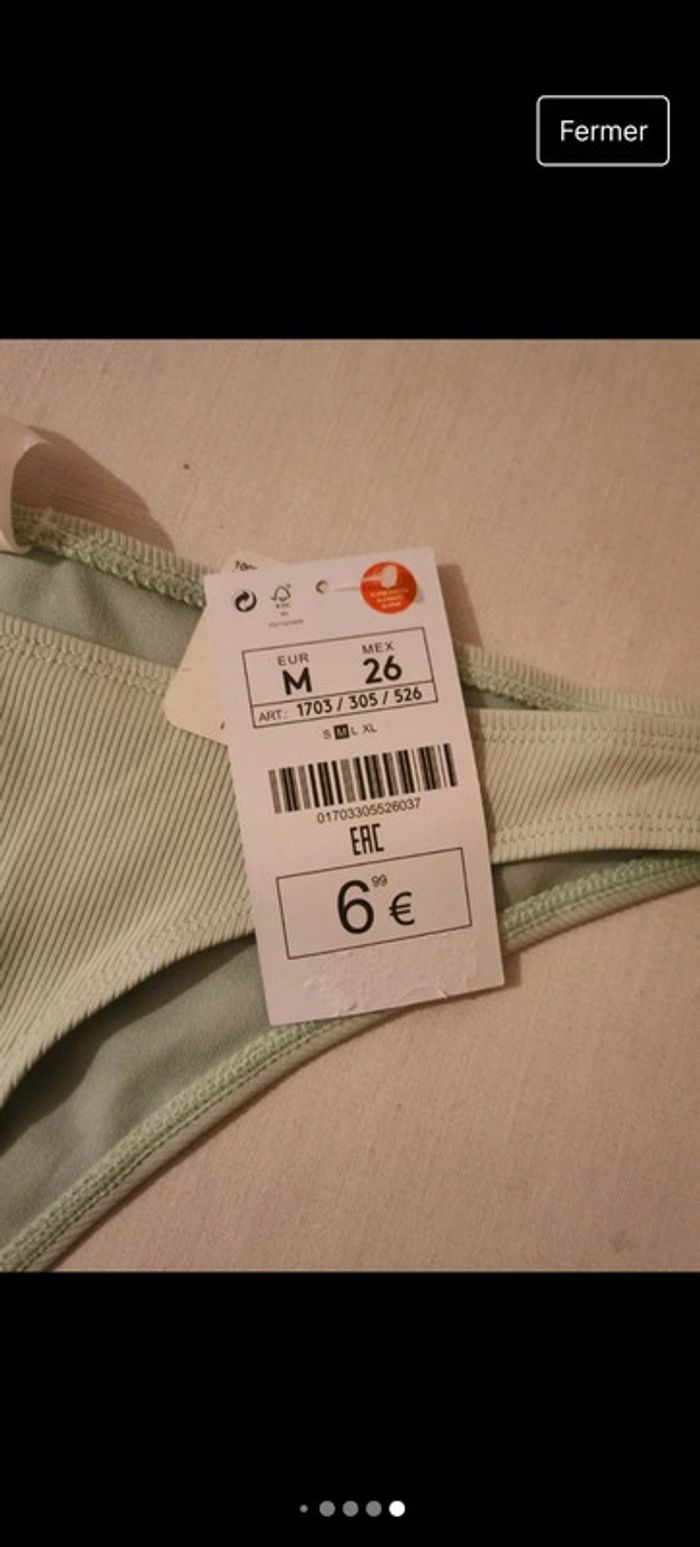 Maillot de bain 2 pièces Lefties taille M (36/38) neuf - photo numéro 6