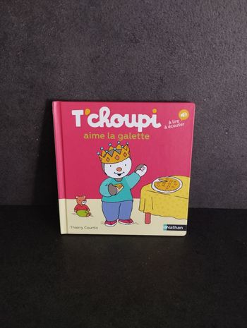 Livre T'choupi aime la galette