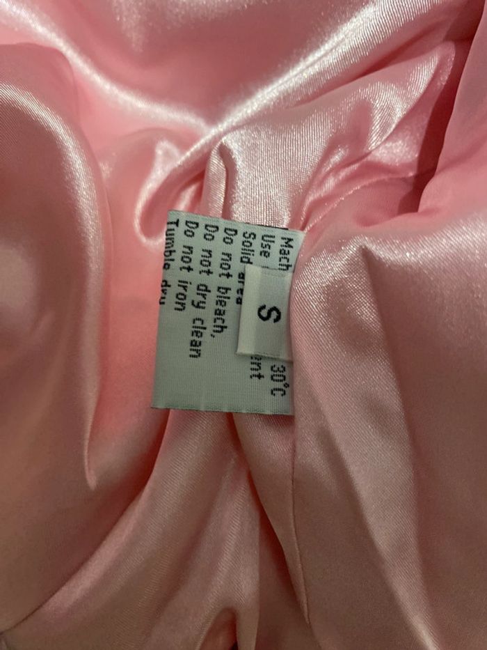Blouson doudoune style yk2  sharagano rose 36 style yk2 - photo numéro 6
