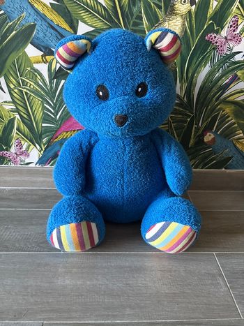 Nounours catalan bleu 45 cm