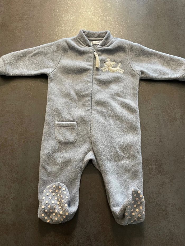 Pyjama/grenouillère bébé garçon 6 mois bout’chou polaire
