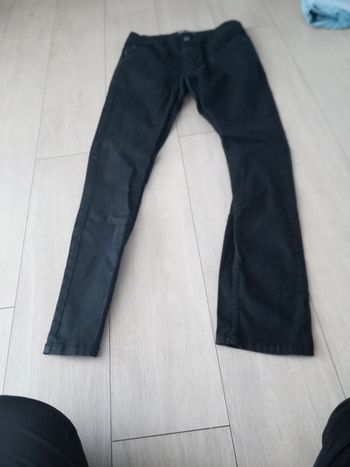 Jeans noir skinny fille enfant