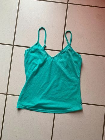 Débardeur vert taille S