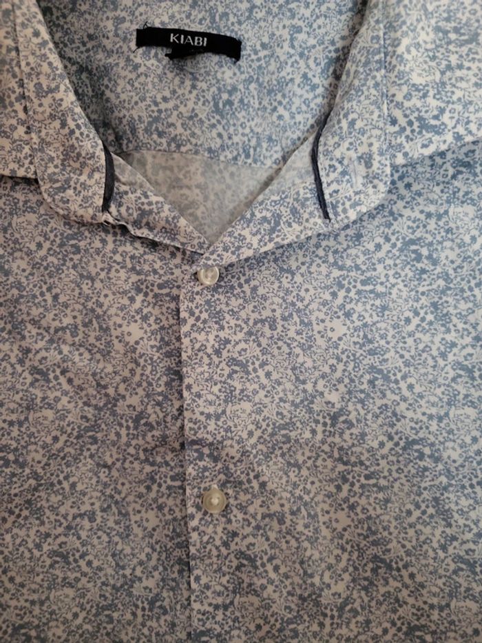 Chemise homme kiabi fleurie - photo numéro 3