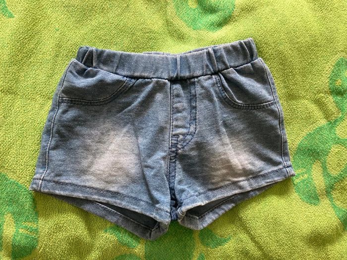 Short en jean effet usé 12 mois / 18 mois